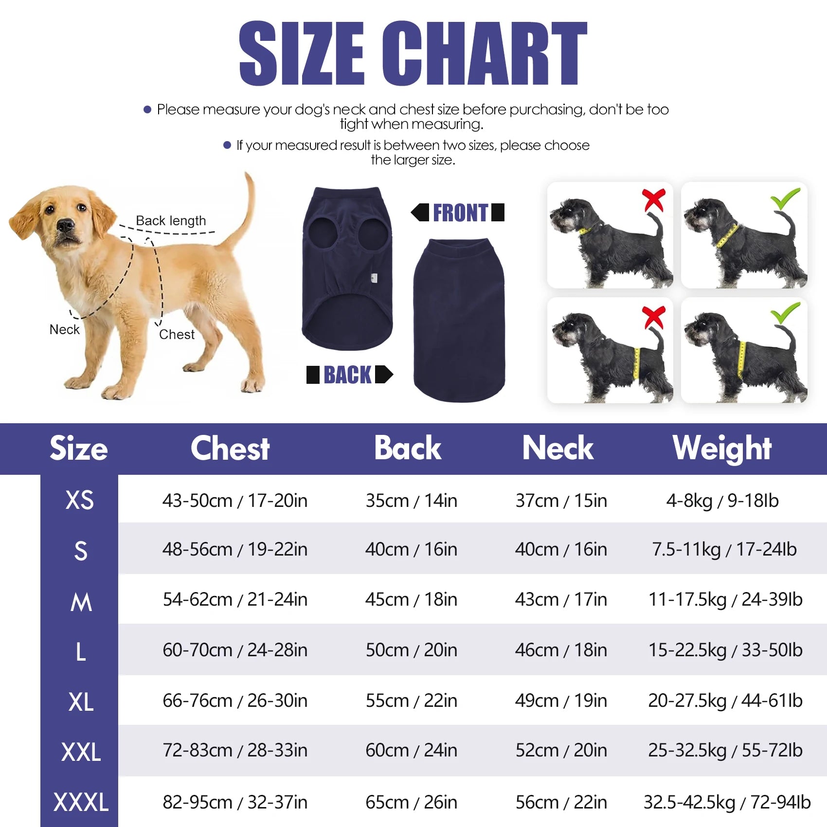 Fleece Dog Sweater – Soft Stretch Pullover Jacket for Dogs